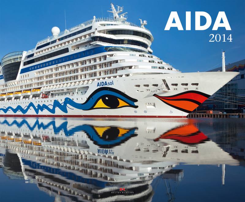 Kalender AIDA 2013, maritime Kalender 2014, Schiffskalender 2014,