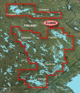 Garmin  BlueChart g3 Vision VEU489S elektronische Seekarte Kupio-Lappeenranta