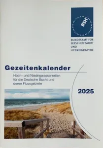 Gezeitenkalender 2025 BSH