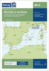 Imray Seekarten Marseille to San Remo M15