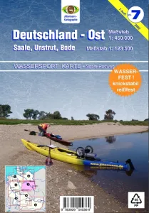 Wassersport-Wanderkarte WW7 Deutschland-Ost