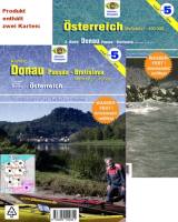 Wassersport-Wanderkarte WW5 Österreich/Donau